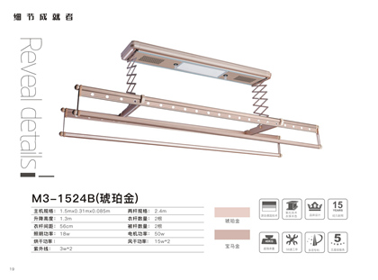 智享系列M3-1524B琥珀金